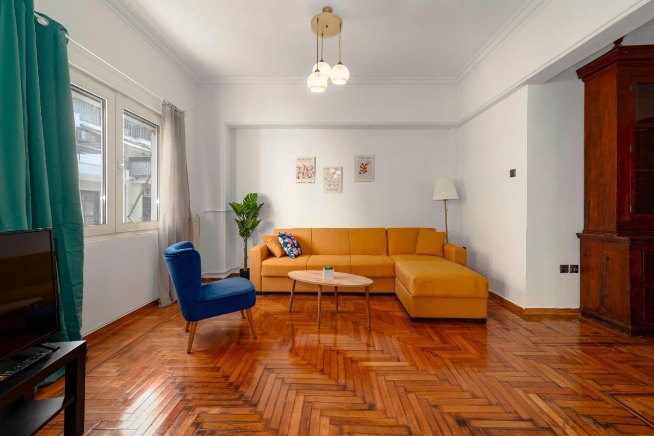 Spacious 2Bd Apartment Next To Athens Archeological Museum Exteriör bild